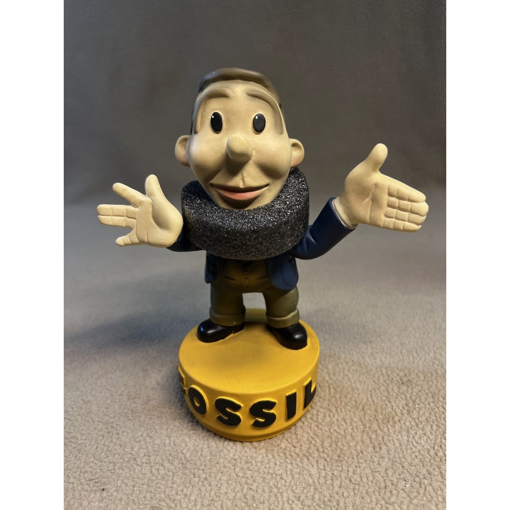 FOSSIL Bobbin' Head Fred Nodder bobble head Figurine Collectors Club‎ Limited Ed